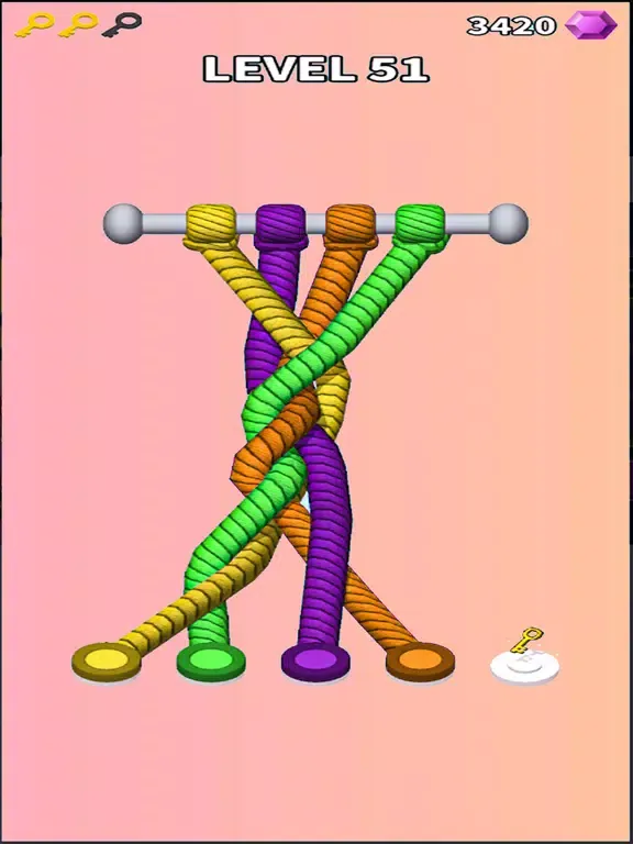 Hoop Stack : Color Rope Puzzle iPad  স্ক্রিনশট
