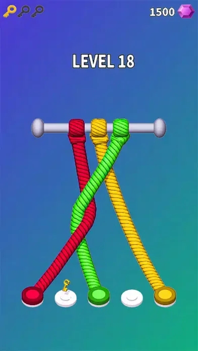 Hoop Stack : Color Rope Puzzle স্ক্রিনশট