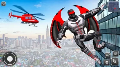 Capturas de pantalla de Flying Bat Robot Car Games