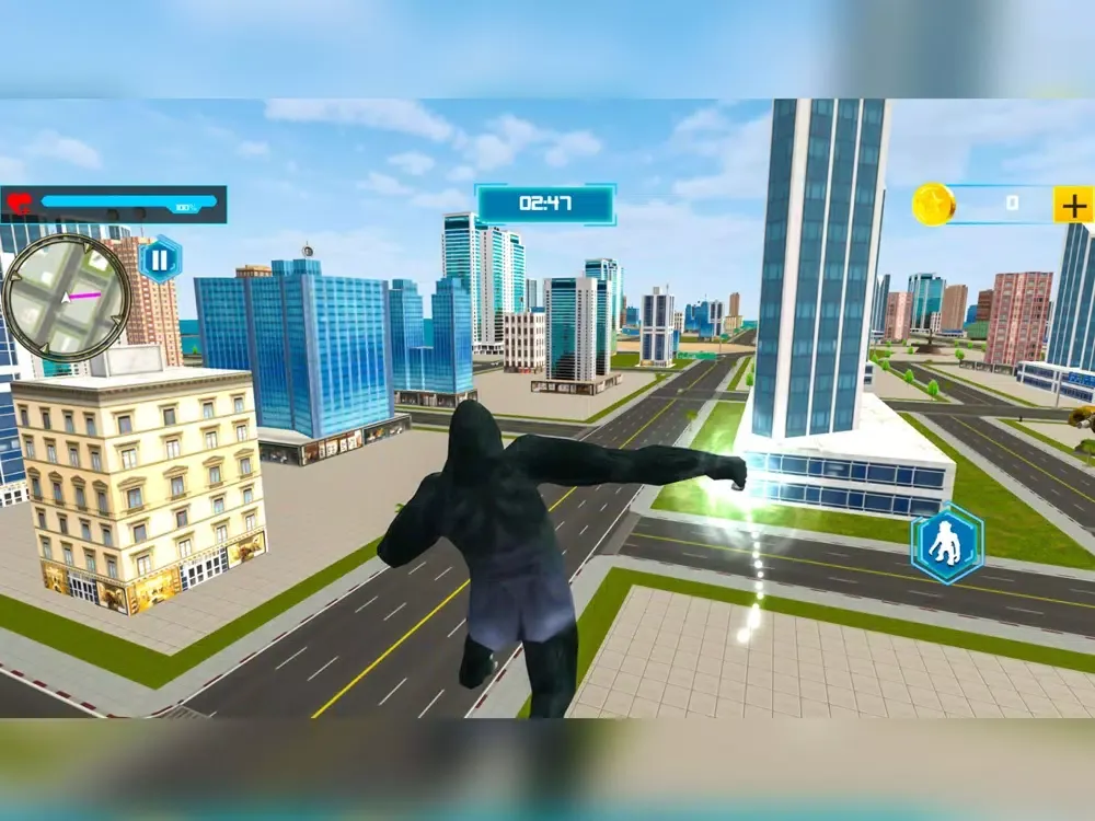 Gorilla Games City Attack iPad  سکرین شاٹس