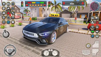 Captures d'écran de City Taxi Driving 2023