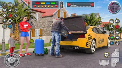 Captures d'écran de City Taxi Driving 2023