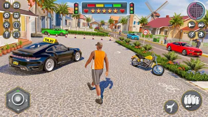 Captures d'écran de City Taxi Driving 2023