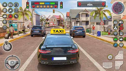 Captures d'écran de City Taxi Driving 2023