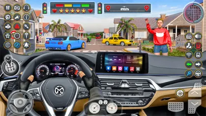 Captures d'écran de City Taxi Driving 2023