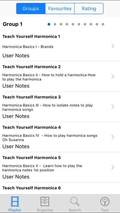 Zrzuty ekranu Teach Yourself Harmonica
