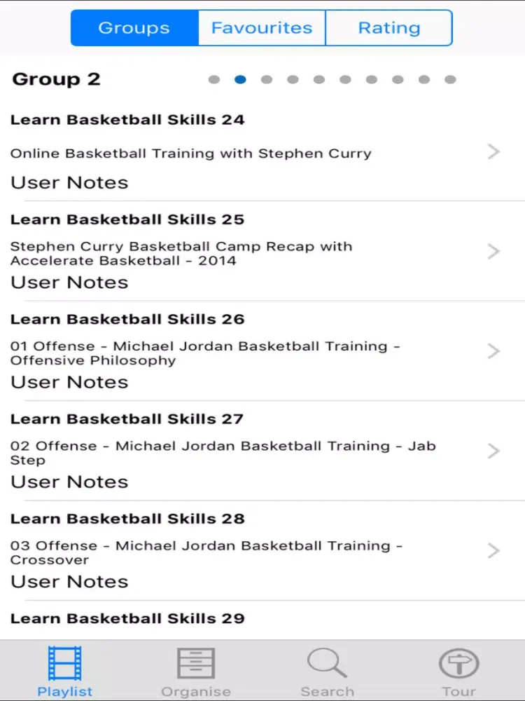 Captures d'écran de Learn Basketball Skills iPad 