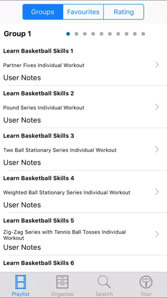 Captures d'écran de Learn Basketball Skills