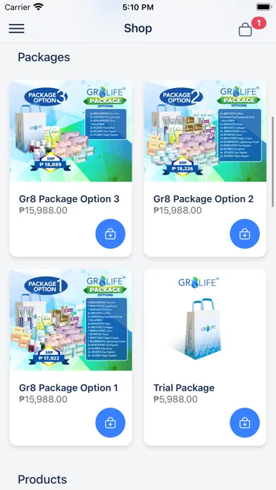 Gr8Life International Corp. Ekran Görüntüleri