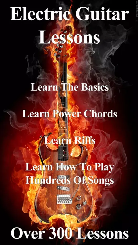Electric Guitar Lessons - Ultimate Guide سکرین شاٹس