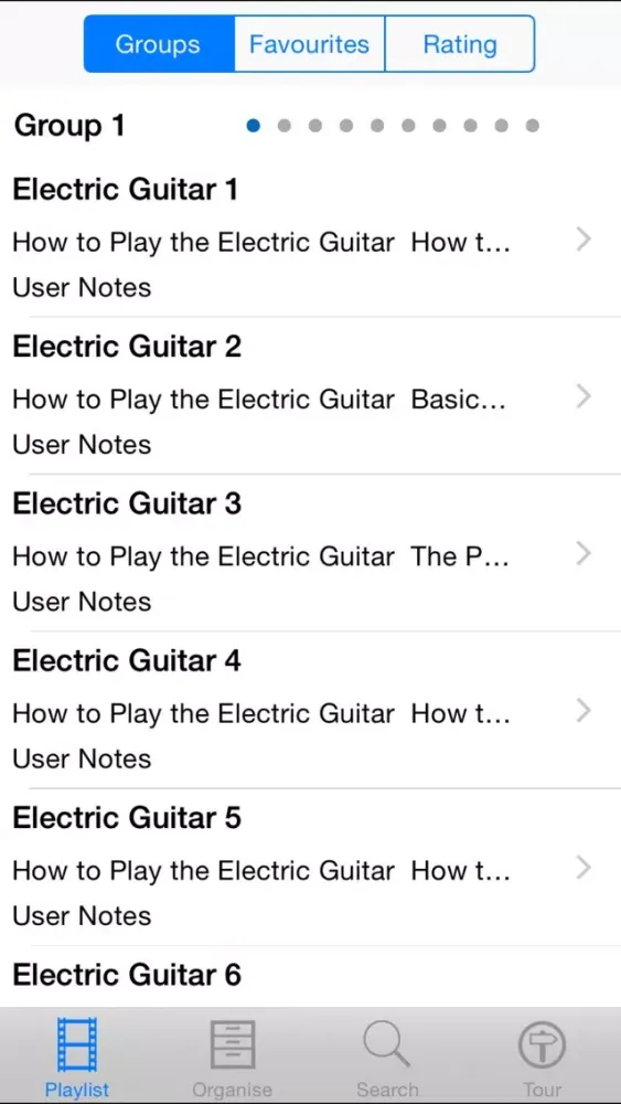 Electric Guitar Lessons - Ultimate Guide سکرین شاٹس