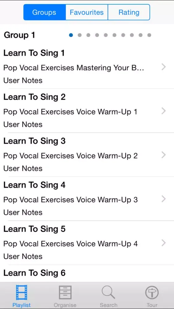 Zrzuty ekranu Learn To Sing