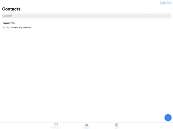 Gr8r SMS Manager iPad  Screenshots