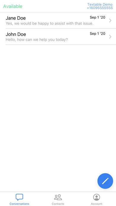 Gr8r SMS Manager Screenshots