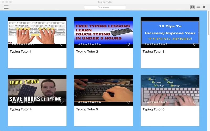 Capturas de pantalla de Typing Tutor