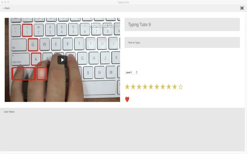 Capturas de pantalla de Typing Tutor