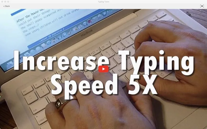 Capturas de pantalla de Typing Tutor