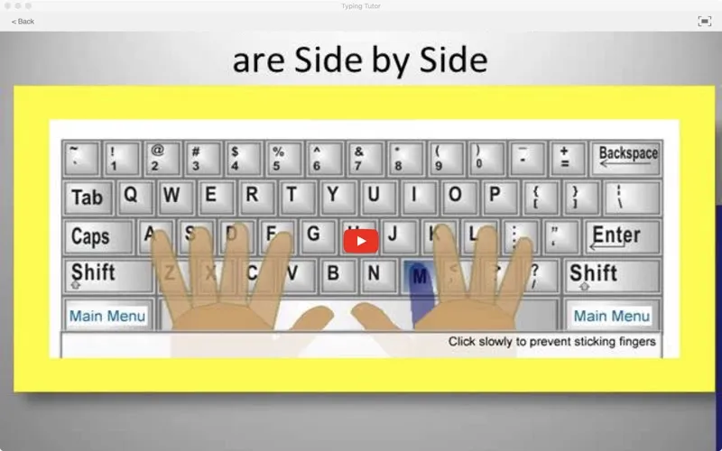 Capturas de pantalla de Typing Tutor