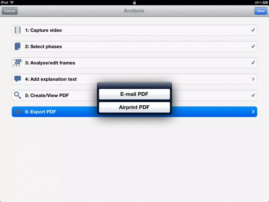 تصاویر Sportalyzer Lite iPad 
