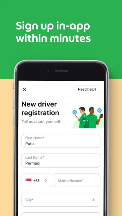 Grab Driver: App for Partners سکرین شاٹس
