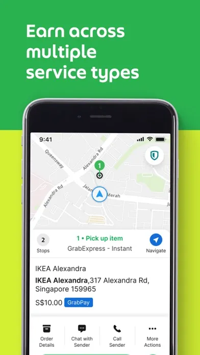 Grab Driver: App for Partners سکرین شاٹس