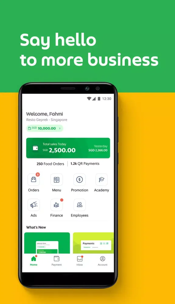 GrabMerchant应用截图