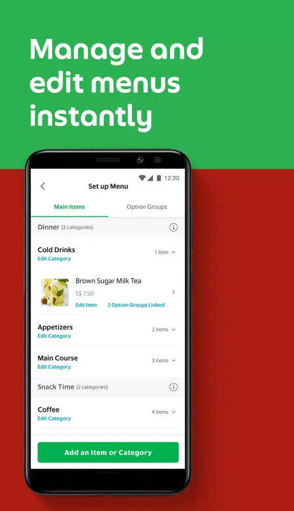 GrabMerchant应用截图