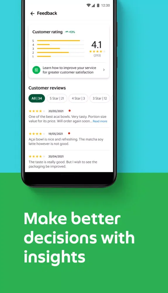 GrabMerchant应用截图