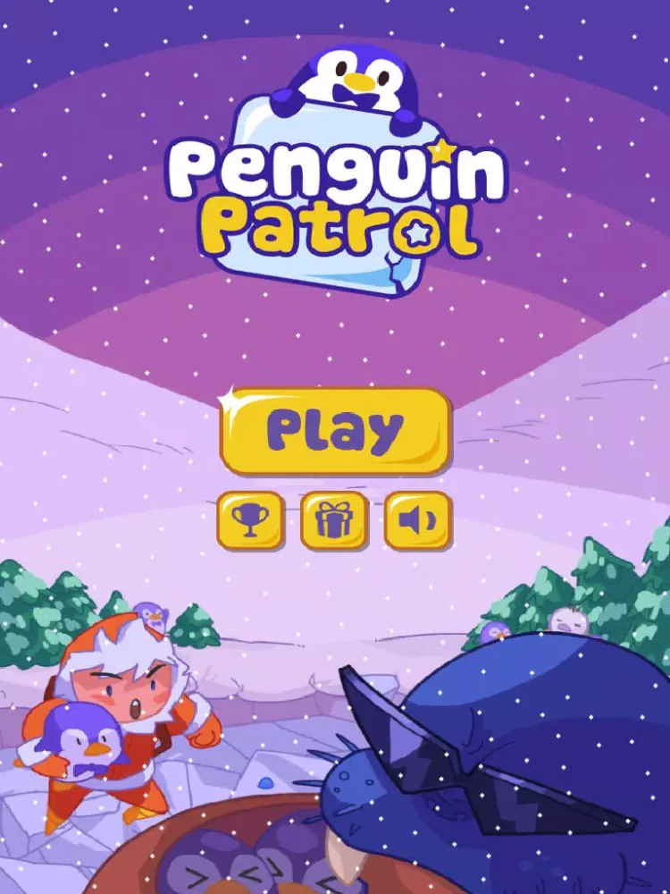 Capturas de tela do Penguin Patrol Free iPad 