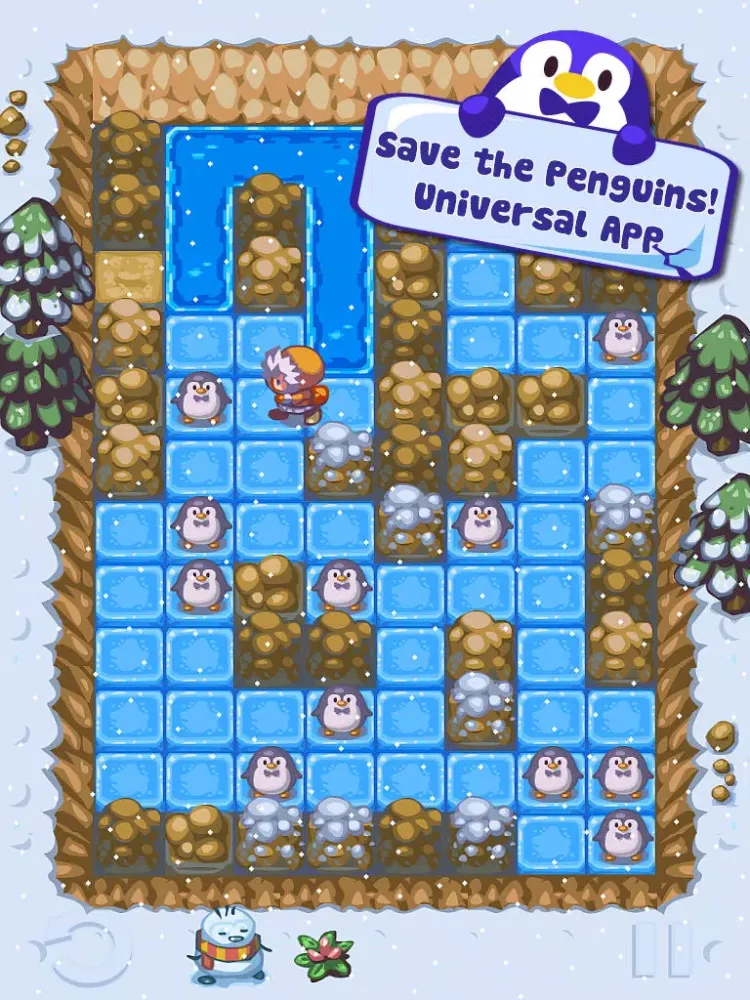 Capturas de tela do Penguin Patrol Free iPad 