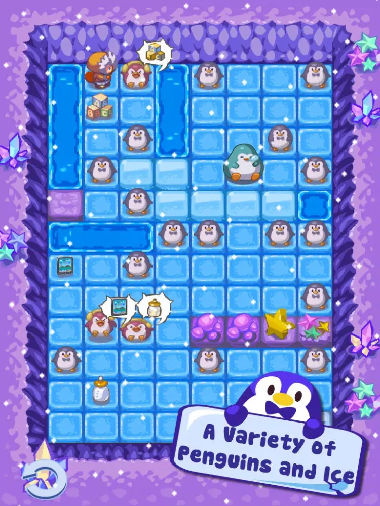 Capturas de tela do Penguin Patrol Free iPad 