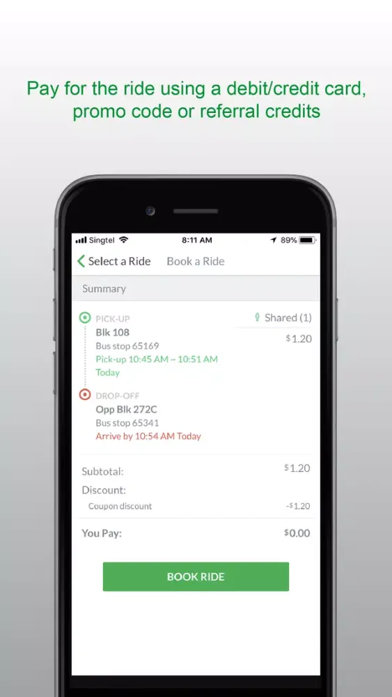 GrabShuttle Plus应用截图