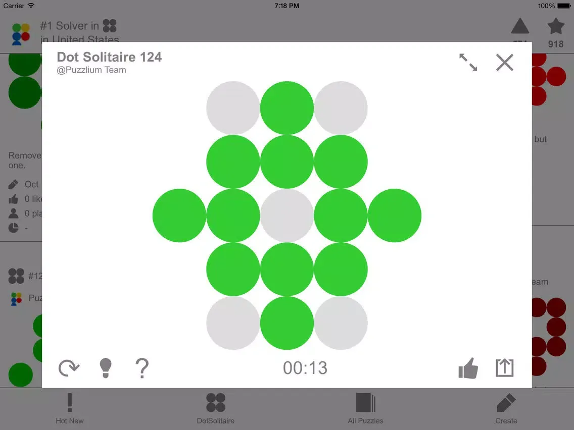 Zrzuty ekranu Puzzlium — The First Puzzle Social Network iPad 