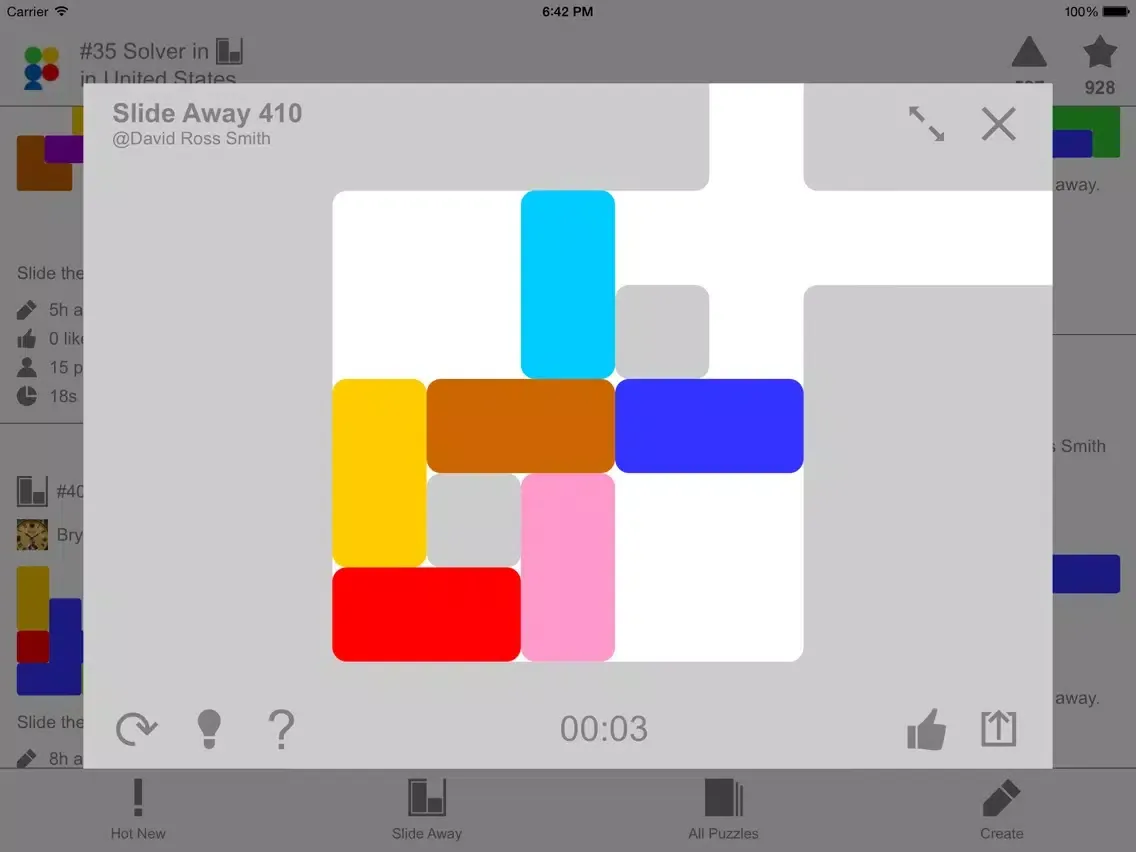 Zrzuty ekranu Puzzlium — The First Puzzle Social Network iPad 