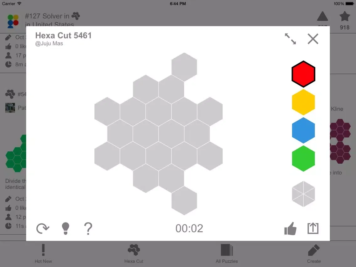 Zrzuty ekranu Puzzlium — The First Puzzle Social Network iPad 