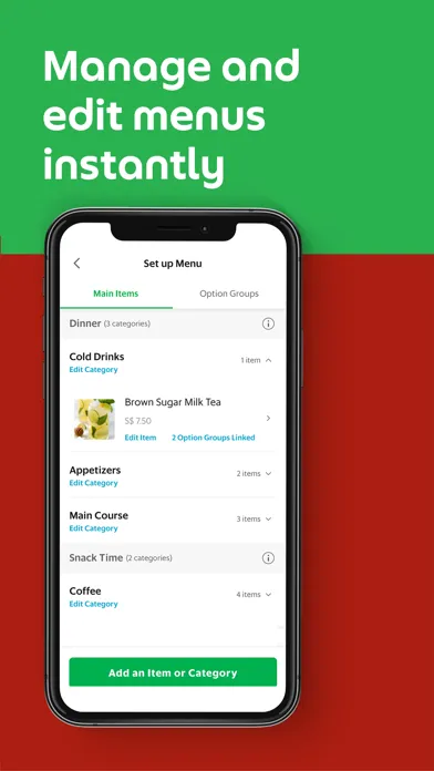 GrabMerchant Screenshots