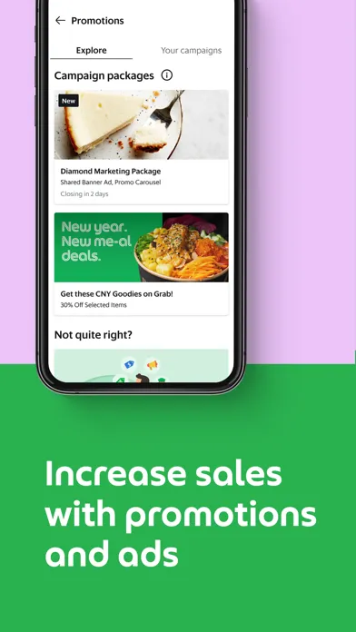 GrabMerchant Screenshots