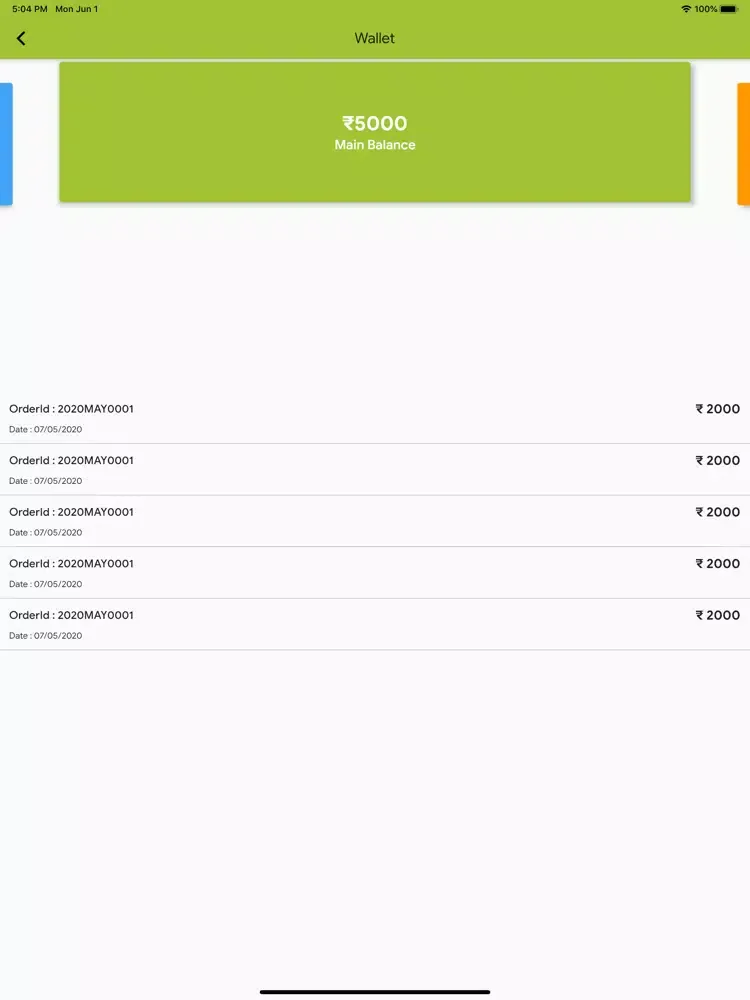 Capturas de pantalla de GrabPin Seller iPad 