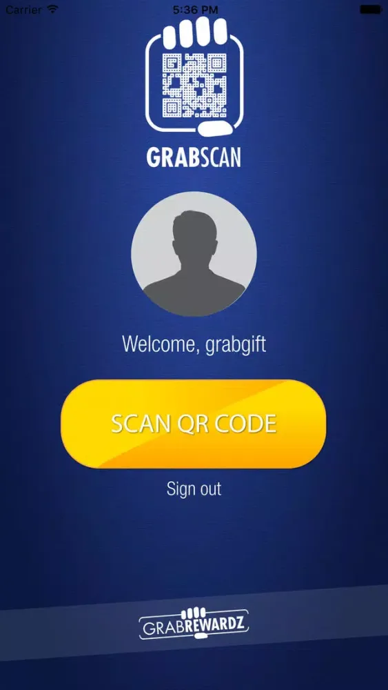 Capturas de tela do GrabScan