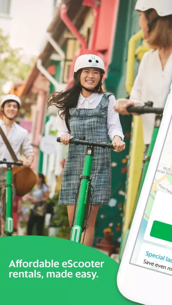 Captures d'écran de GrabWheels - eScooter sharing