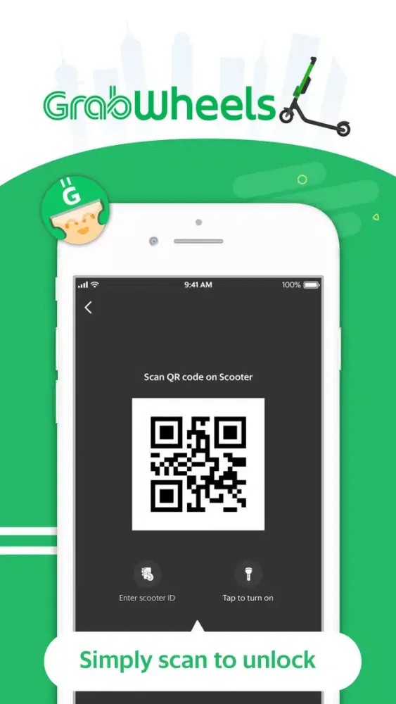 Captures d'écran de GrabWheels - eScooter sharing