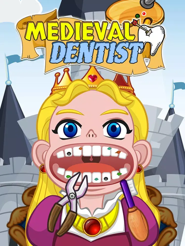 Little Medieval Dentist - Cute Makeover Kids Game iPad  Ekran Görüntüleri