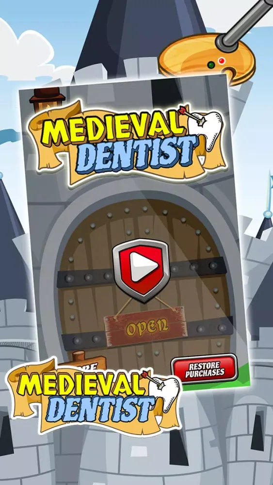 Little Medieval Dentist - Cute Makeover Kids Game Ekran Görüntüleri