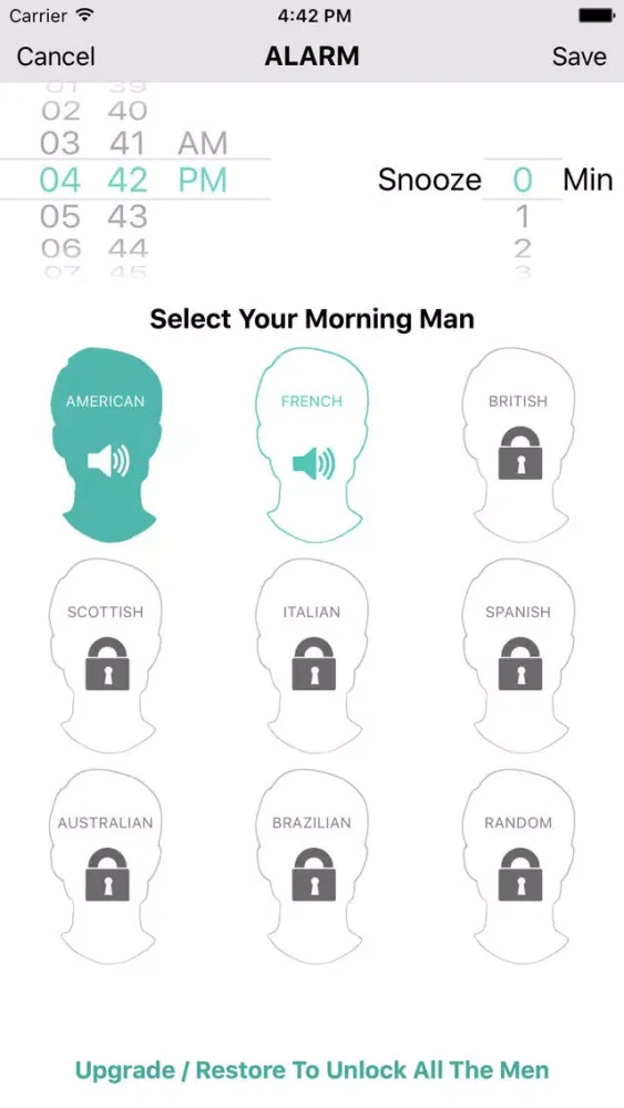 تصاویر THE MORNING MAN ALARM CLOCK