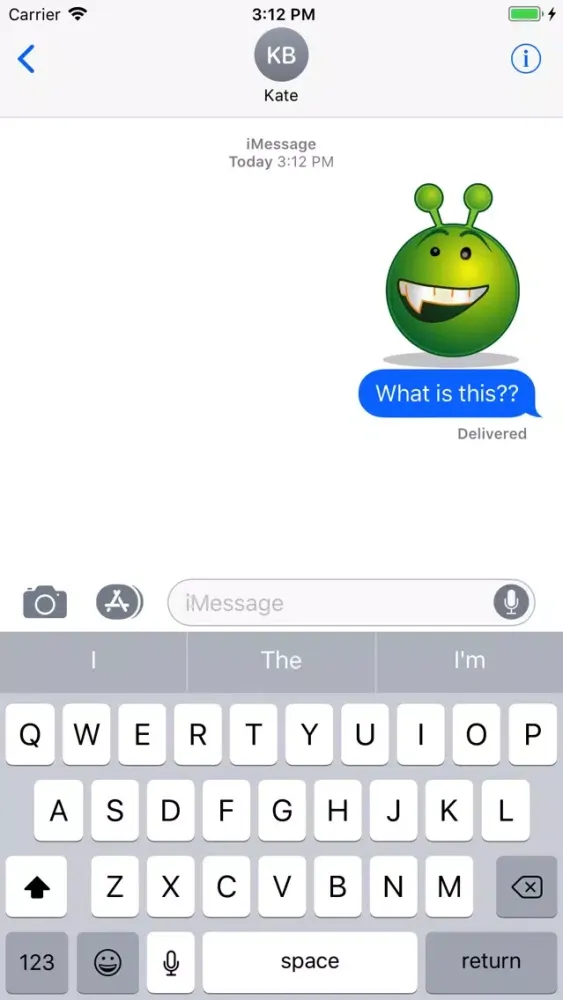 ภาพหน้าจอของ iStickerMania Emoji
