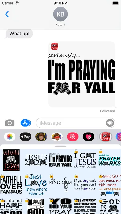 Zrzuty ekranu WhyKnotJesus? Stickers