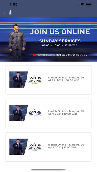 Screenshot di Bethesda Church Indonesia