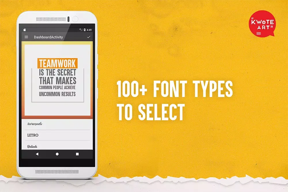 Tangkapan skrin KwoteArt- Text on pictures ,Qu