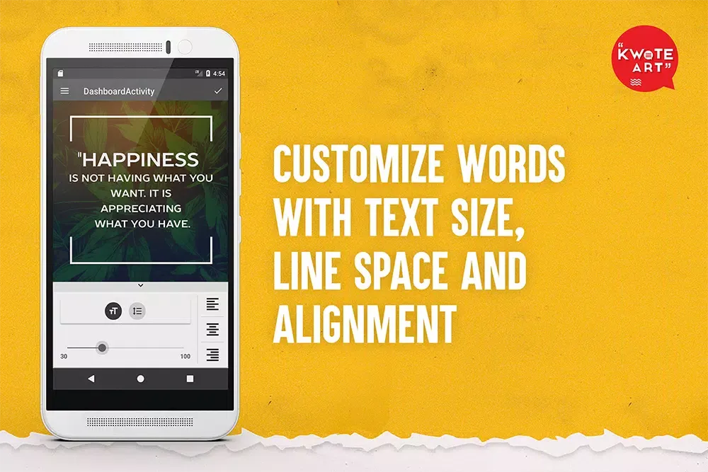 Tangkapan skrin KwoteArt- Text on pictures ,Qu