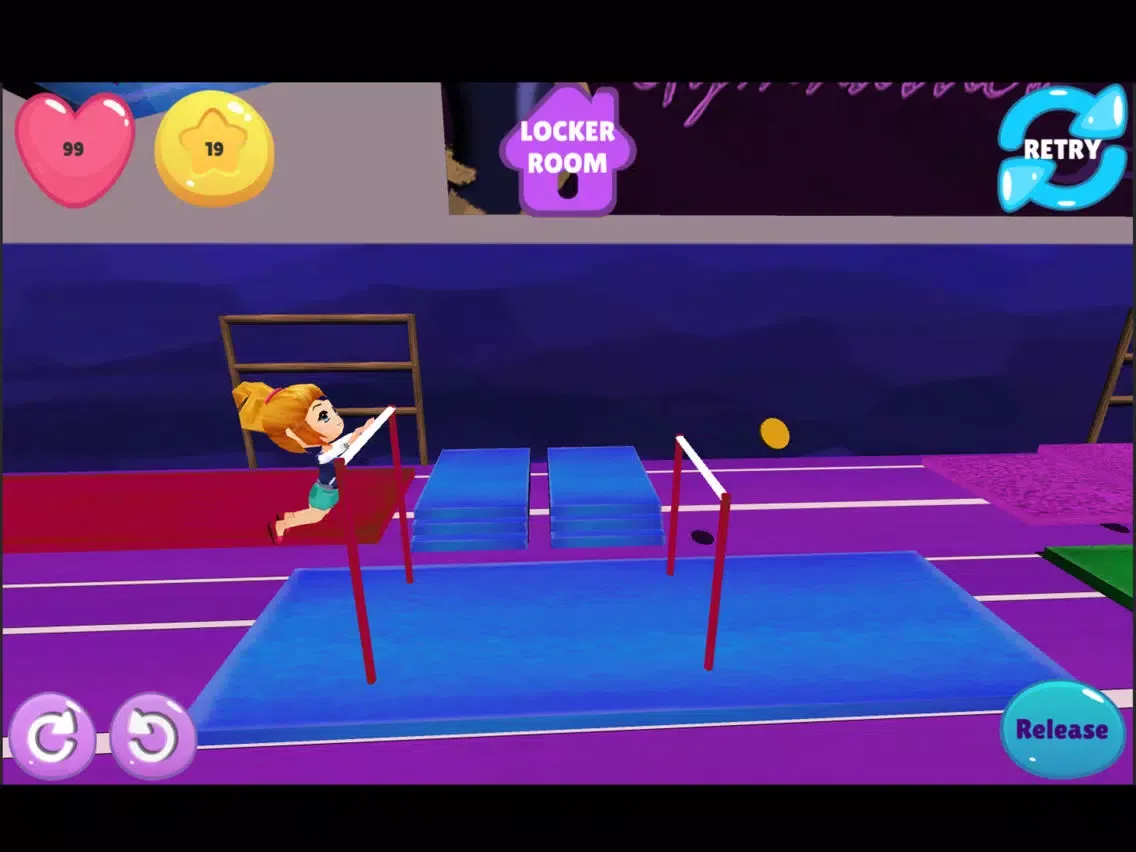 Gymnastics Perfect Landing iPad  Screenshots